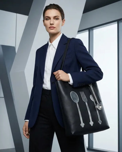 Loewe Spoon Print Tote Bag