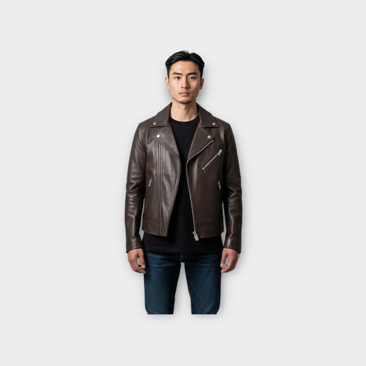 Loewe Leather Biker Jacket