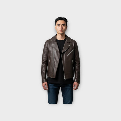 Loewe Leather Biker Jacket
