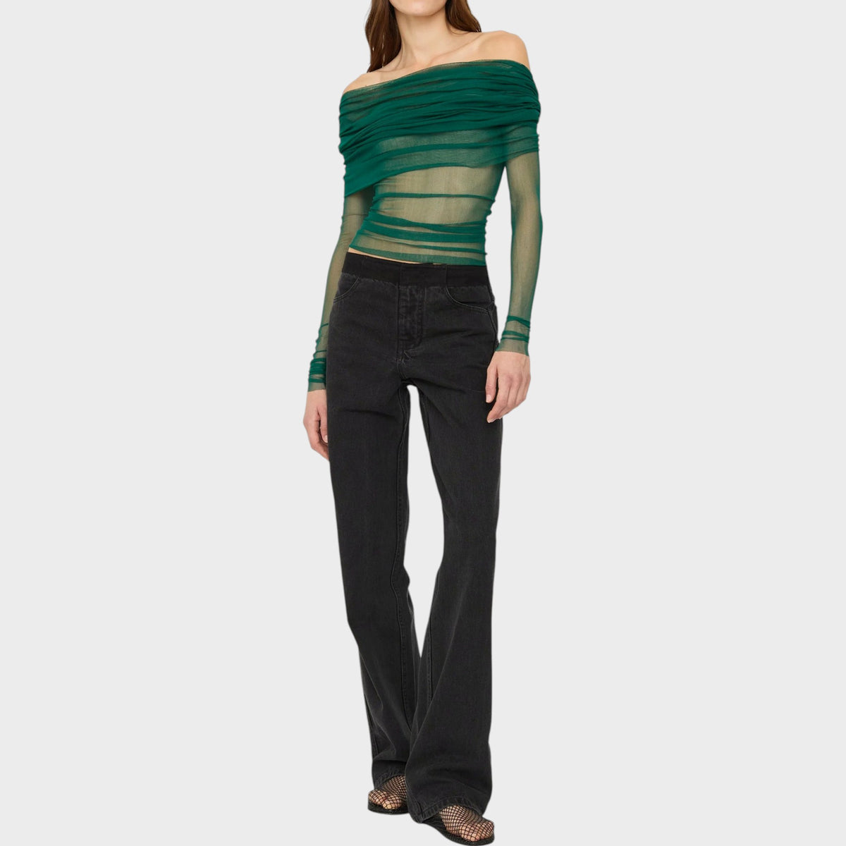 Christopher Esber Cotton Deconstruct Denim Jeans