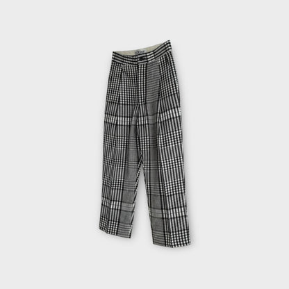 Loewe Cotton Check Carrot Pants