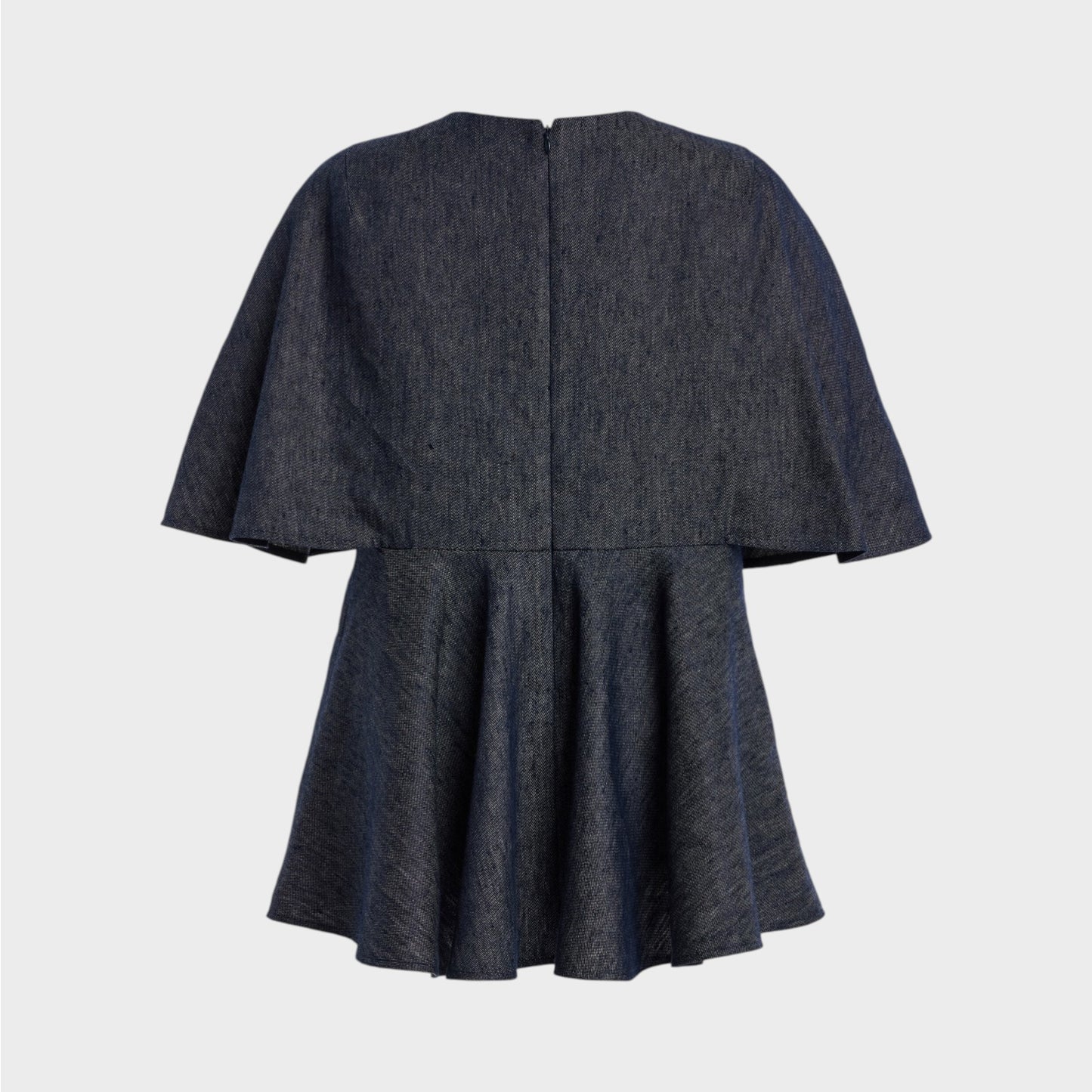 Ashlyn Zephy Linen-Blend Blouse