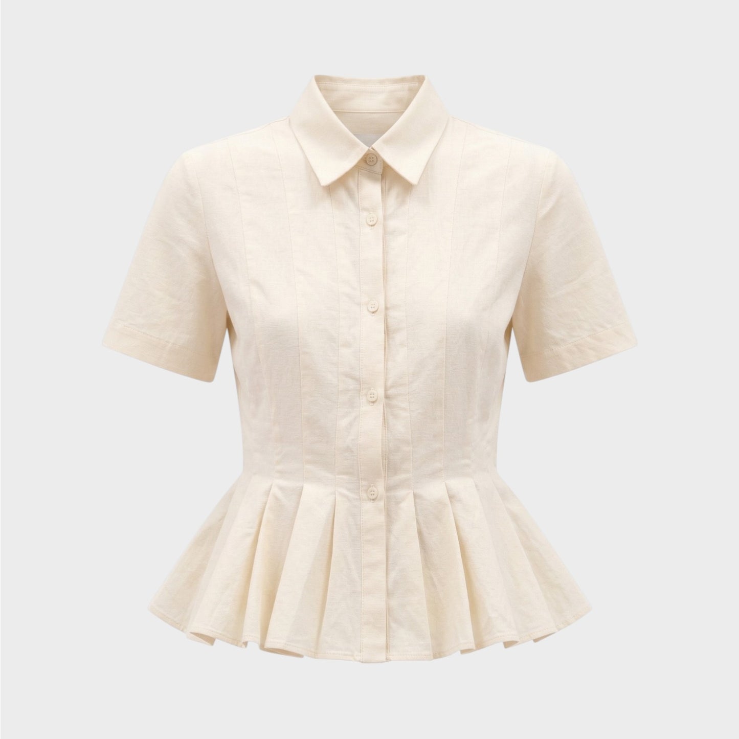 Ashlyn Lulu Cropped Shirt