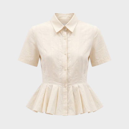 Ashlyn Lulu Cropped Shirt