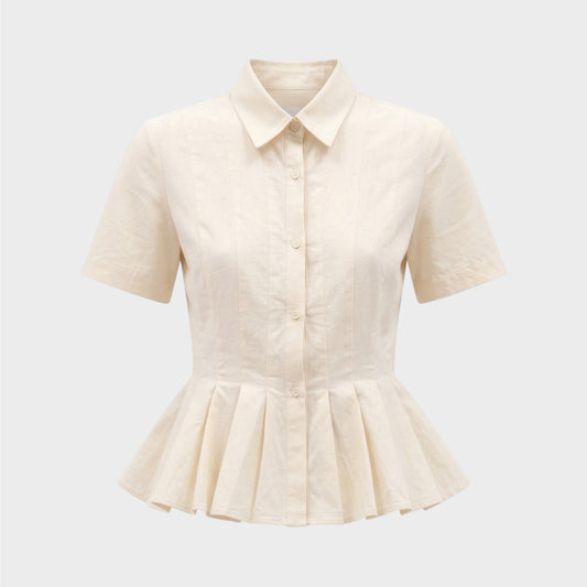 Ashlyn Lulu Cropped Shirt