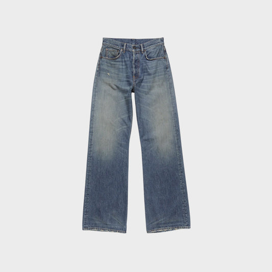 Acne Studios Mid Rise Flared Jeans