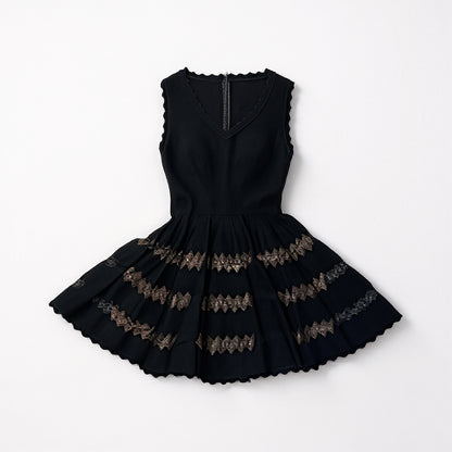 Alaïa Manege Flared Dress