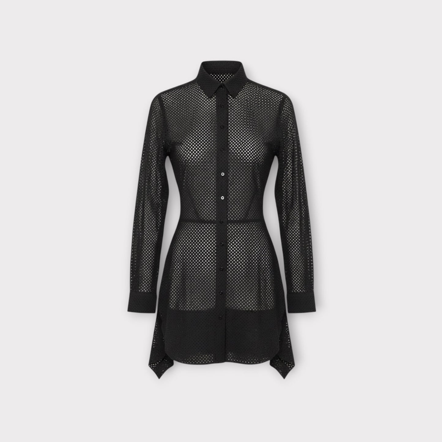 Alaïa Laser Vienne Two-Layered Shirt