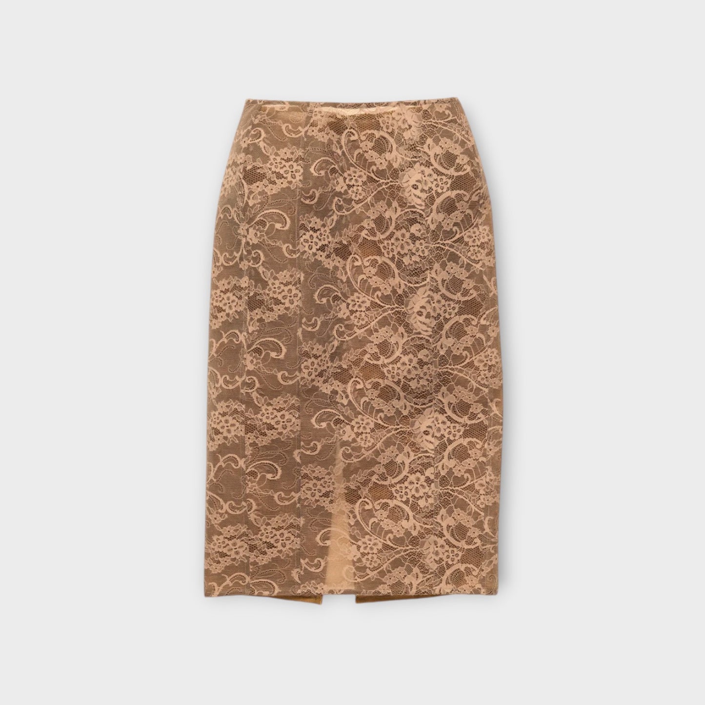 Acne Studios Lace layered Midi Skirt