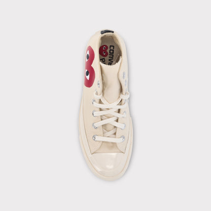 Comme des Garcons Play x Converse Chuck Taylor Hi Top Sneaker