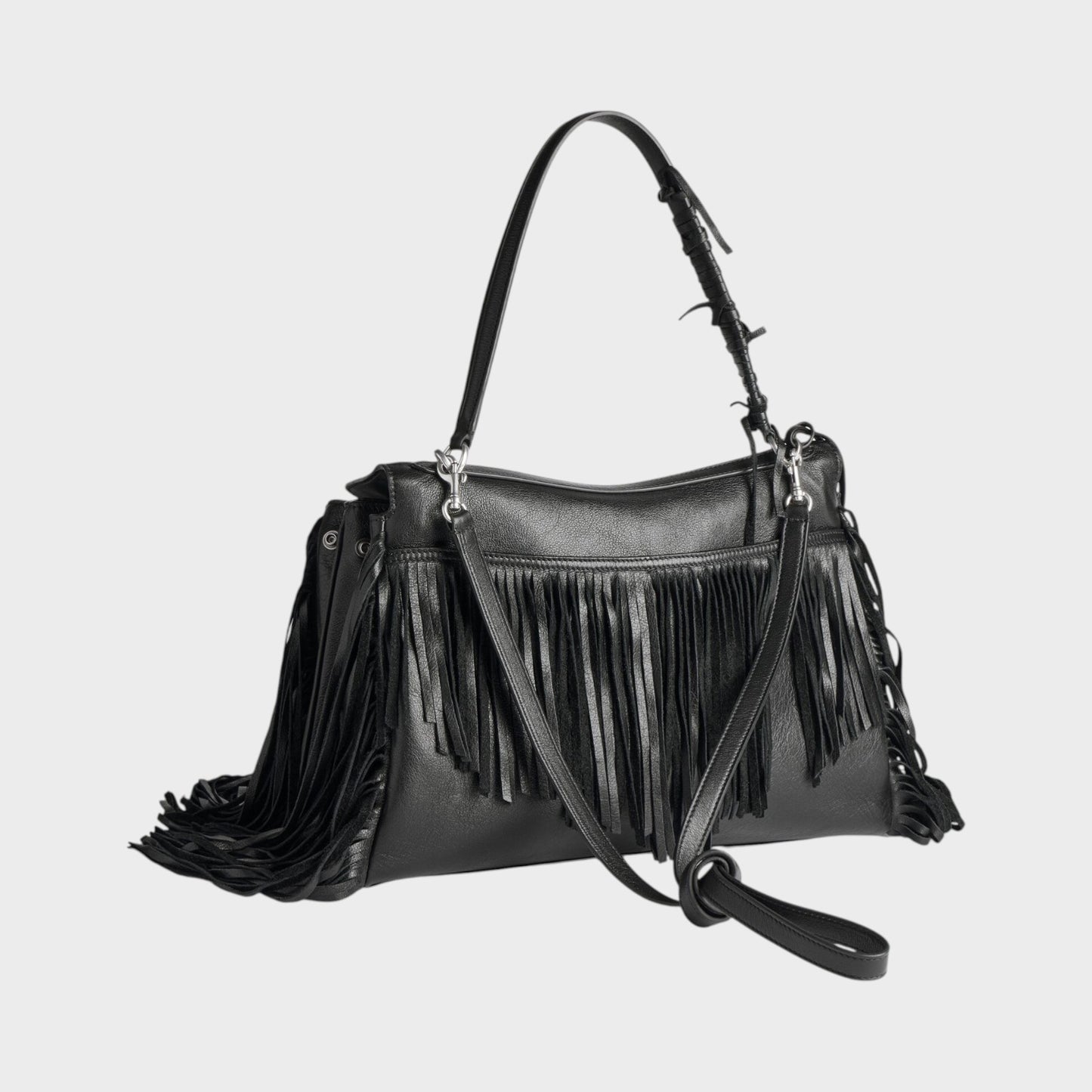 Balenciaga Rodeo Medium Fringes Bag