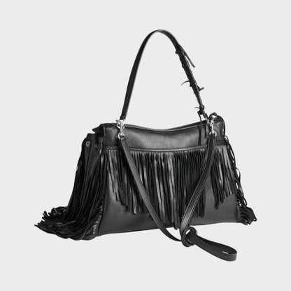 Balenciaga Rodeo Medium Fringes Bag