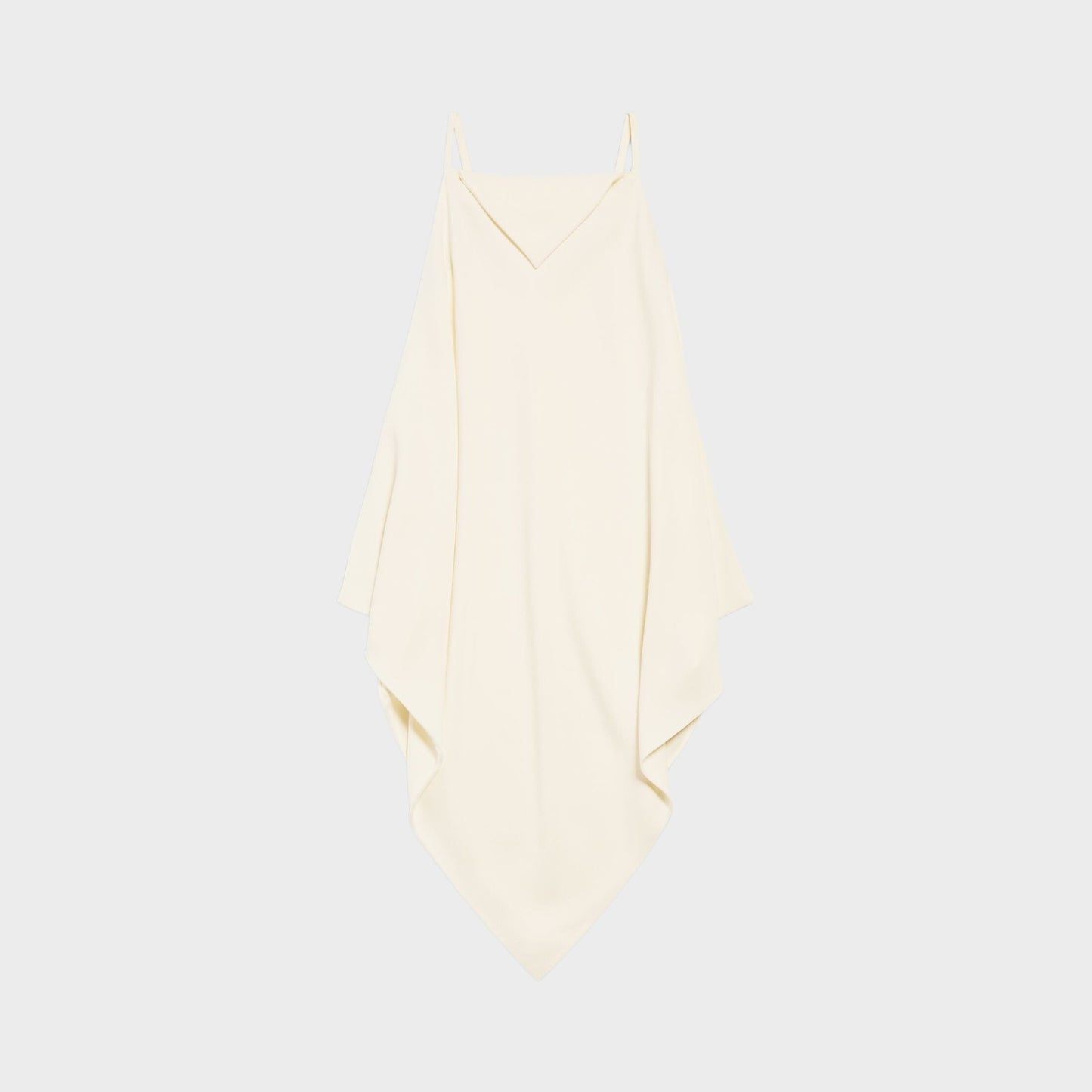 Balenciaga Silk & Wool Scarf Top
