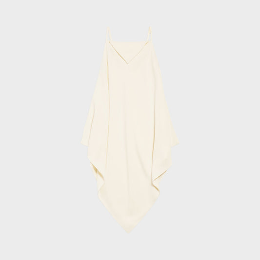 Balenciaga Silk & Wool Scarf Top