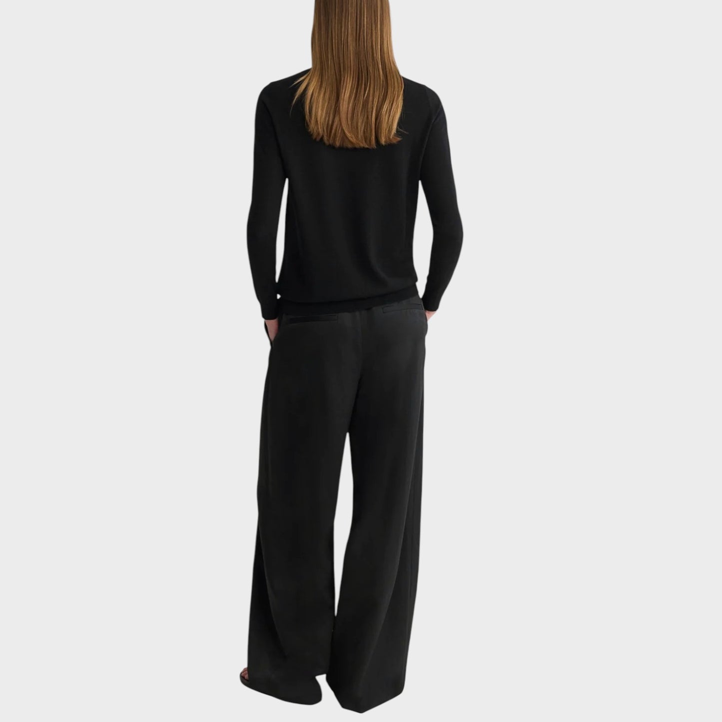 Partow Barrow Silk Wide Leg Trouser