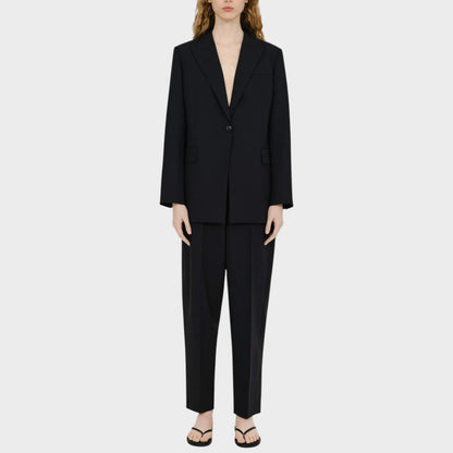 Partow Bow Silk Blazer