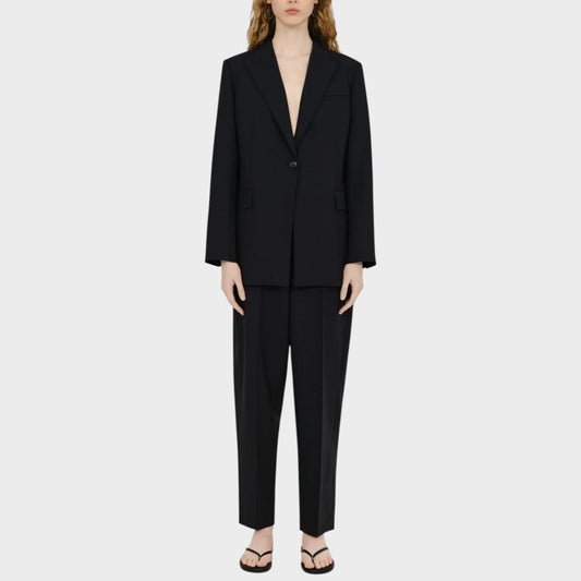 Partow Bow Silk Blazer