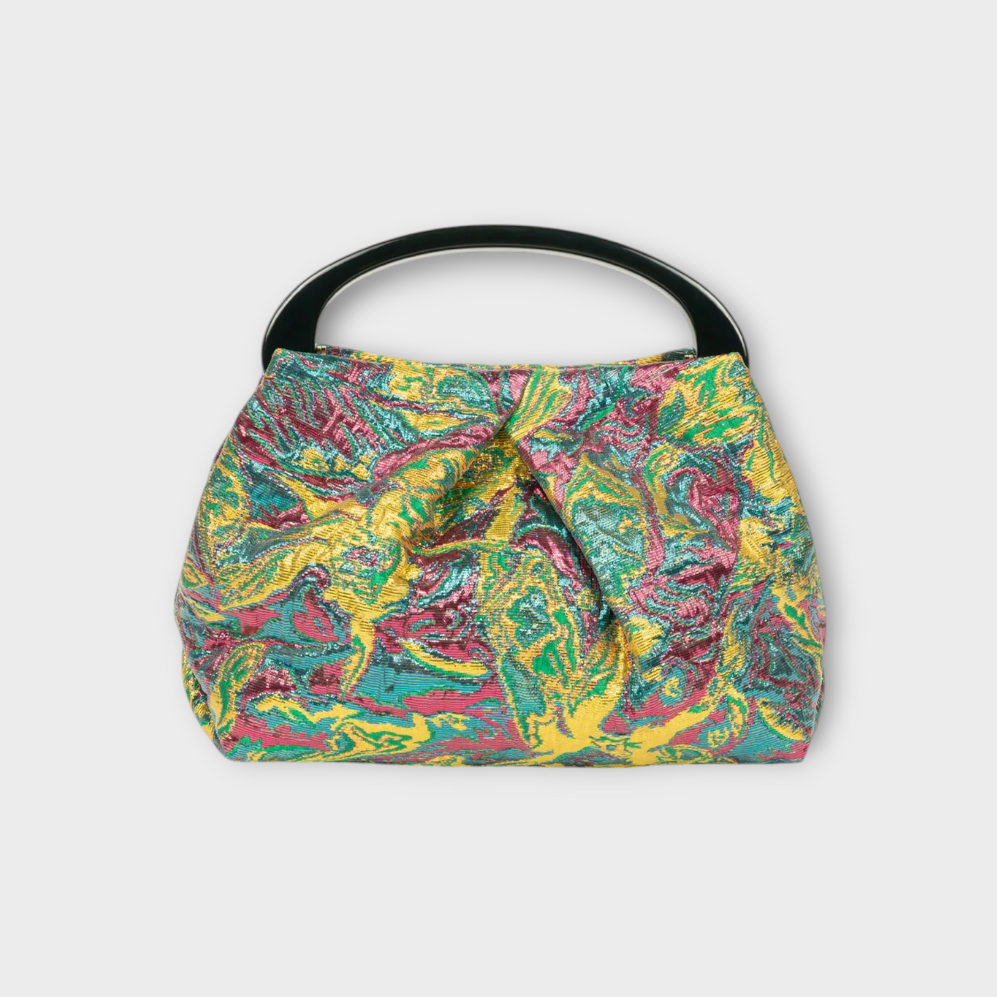 Dries Van Noten Small Pleated Shoulder Bag