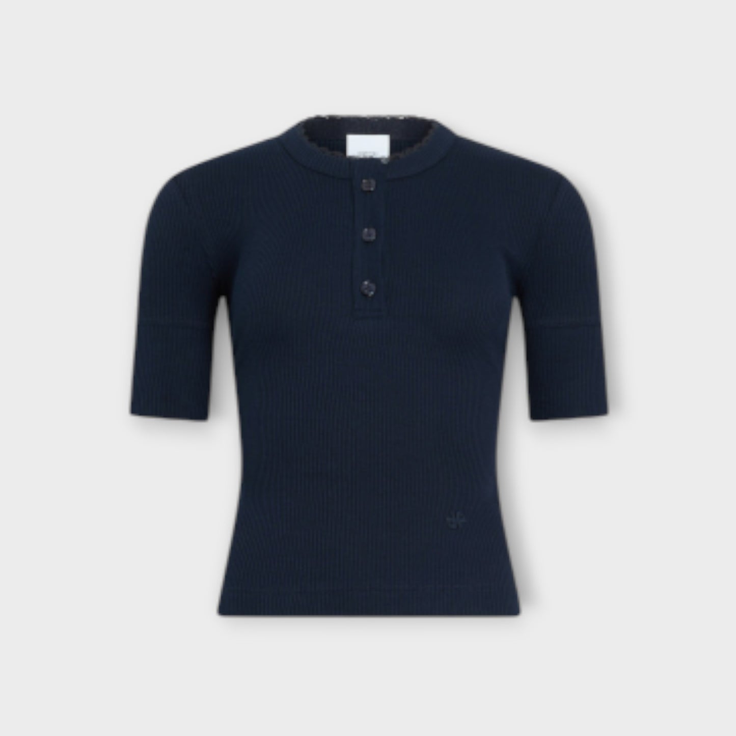 Patou Ribbed Knit Top
