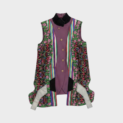 Comme des Garcons Wool Dobby Pattern Vest