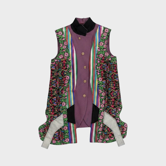 Comme des Garcons Wool Dobby Pattern Vest