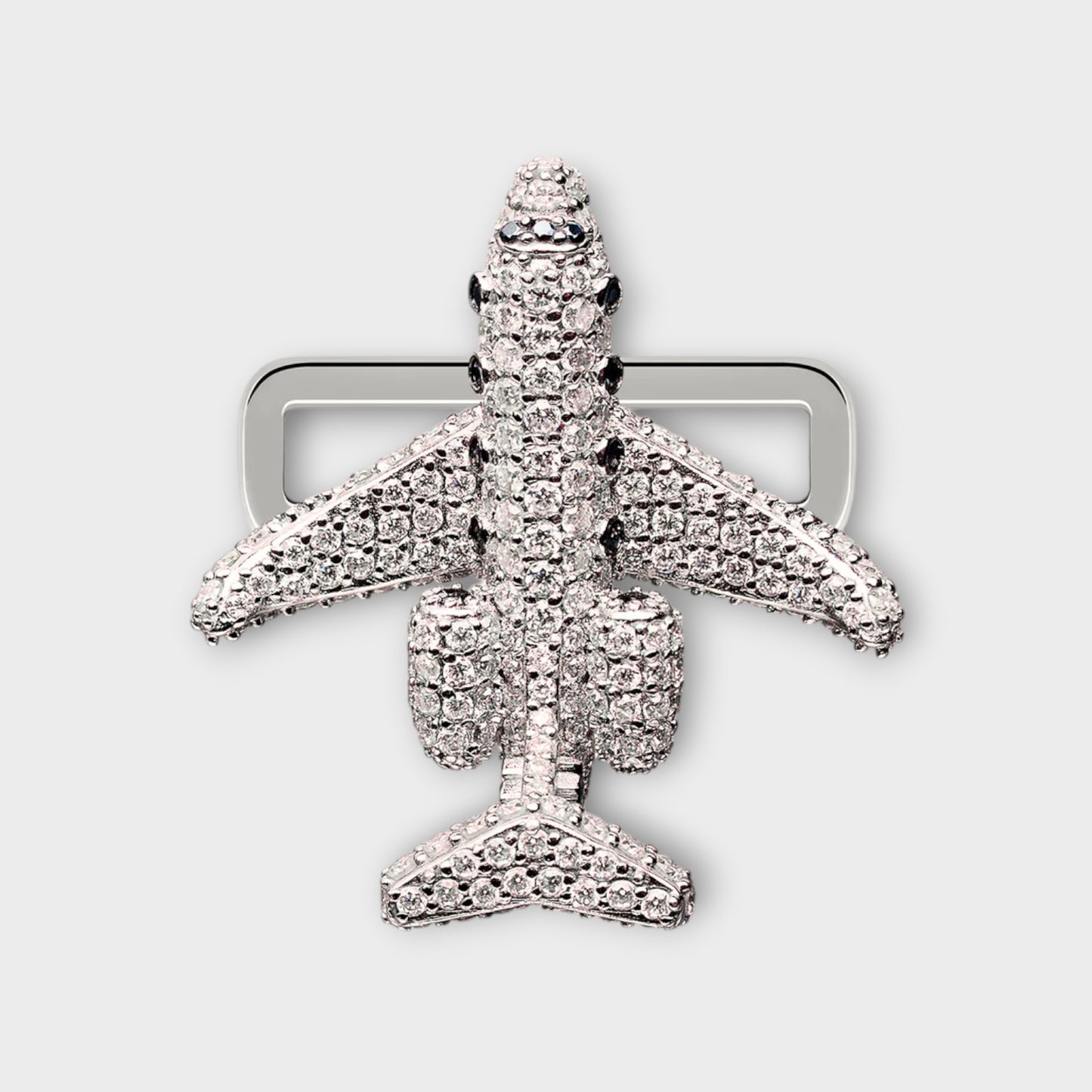 Poubel Jet Stoneset Charm