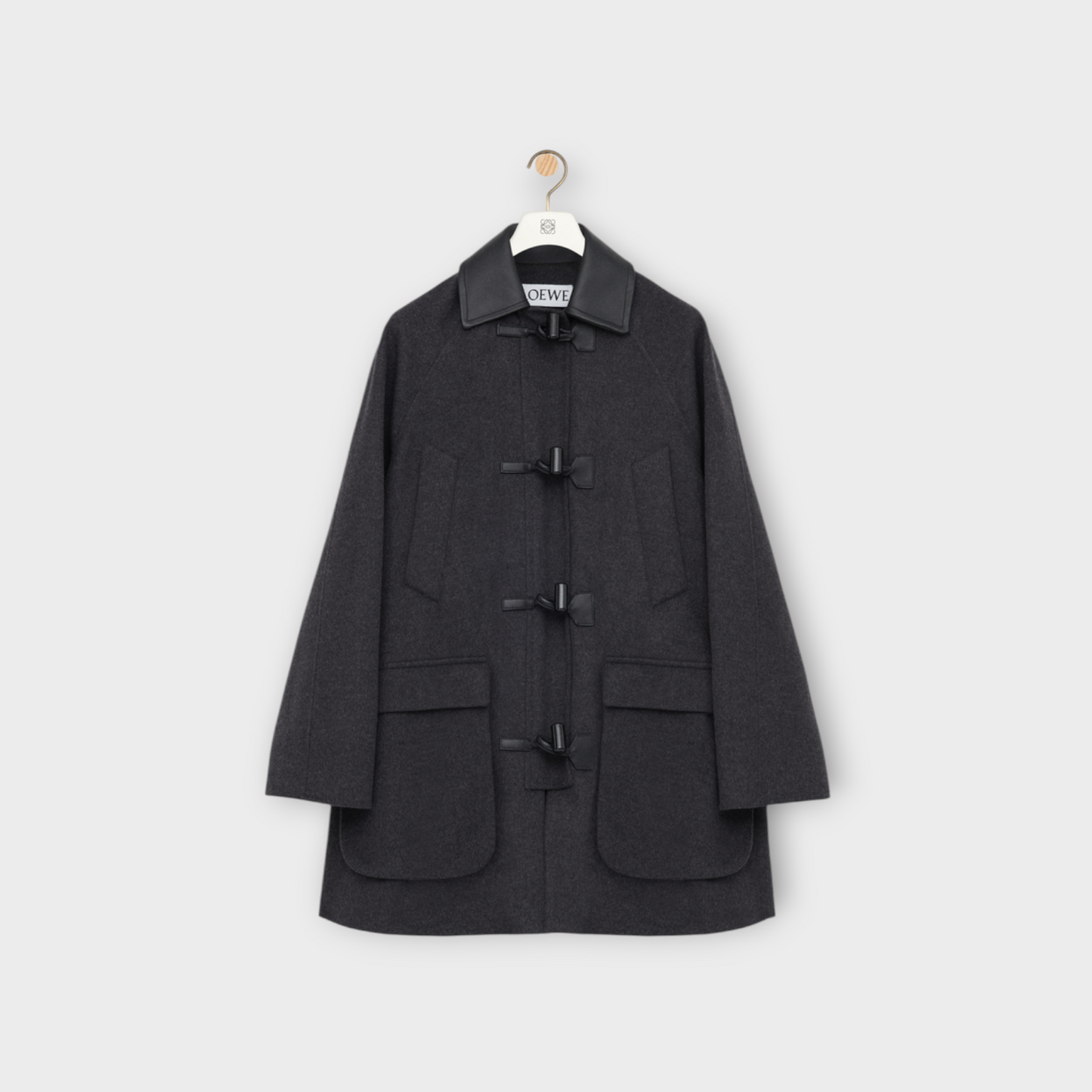 Loewe Wool & Cashmere Trapeze Coat