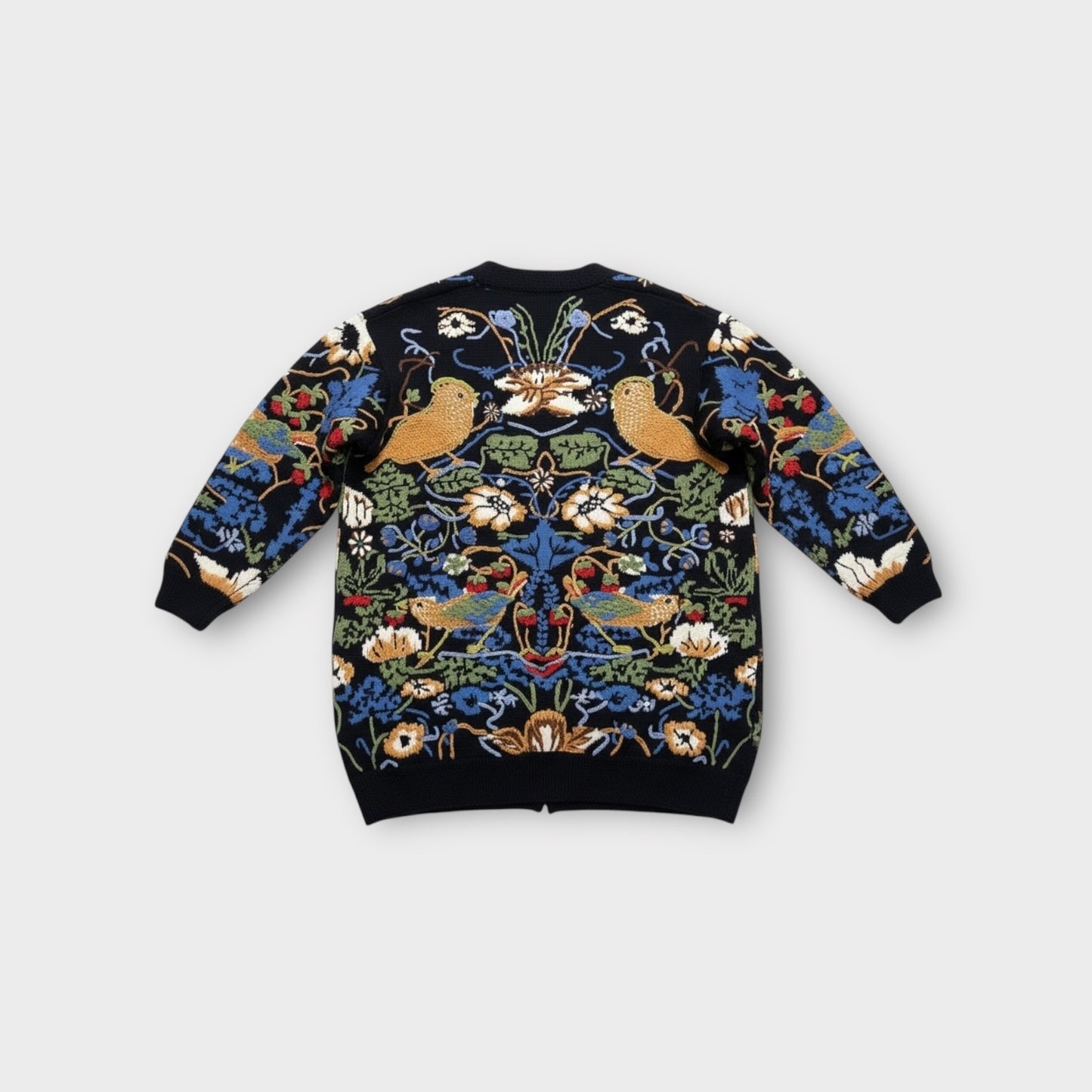 Loewe William Morris Bird Print Cardigan