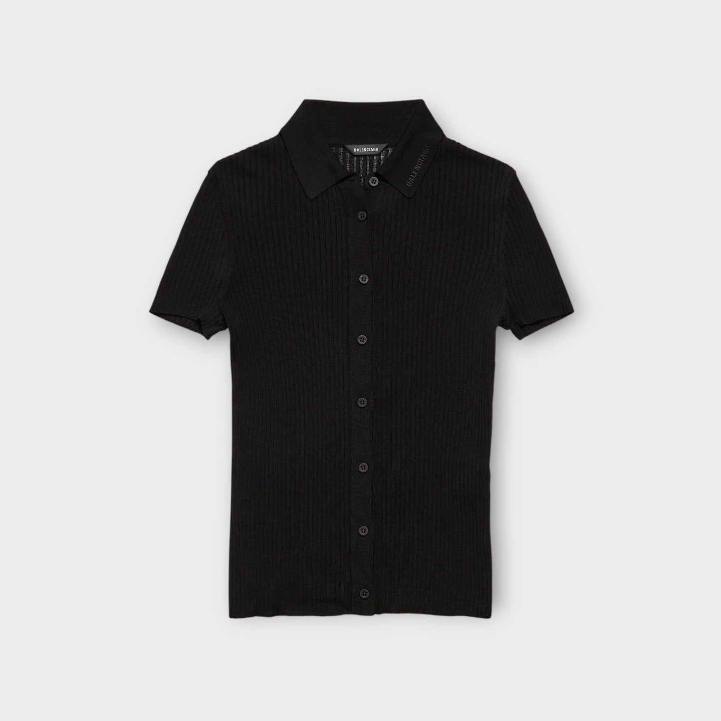Balenciaga Ribbed Polo
