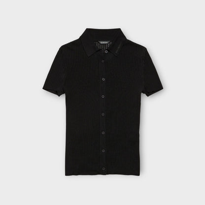 Balenciaga Ribbed Polo