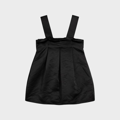 Comme des Garcons Satin Pleated Top