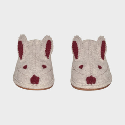 Bode Felt Rabbit House Slipper