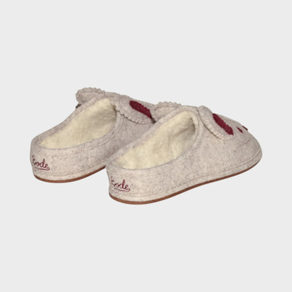 Bode Felt Rabbit House Slipper