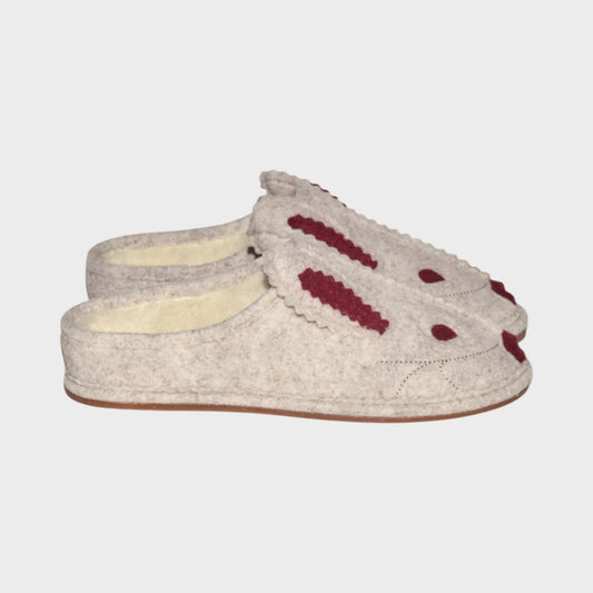 Bode Felt Rabbit House Slipper