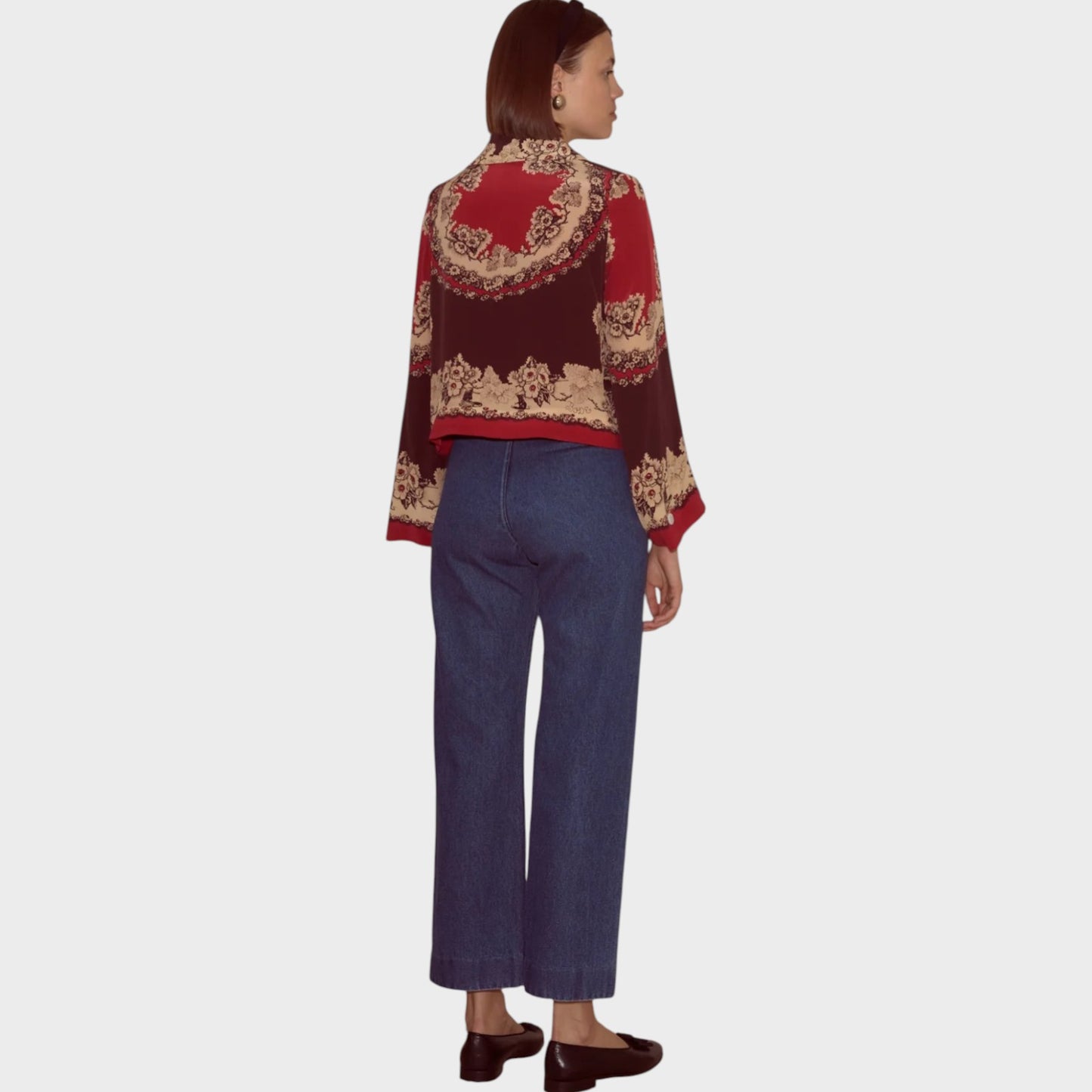 Bode Storybook Silk Jacket