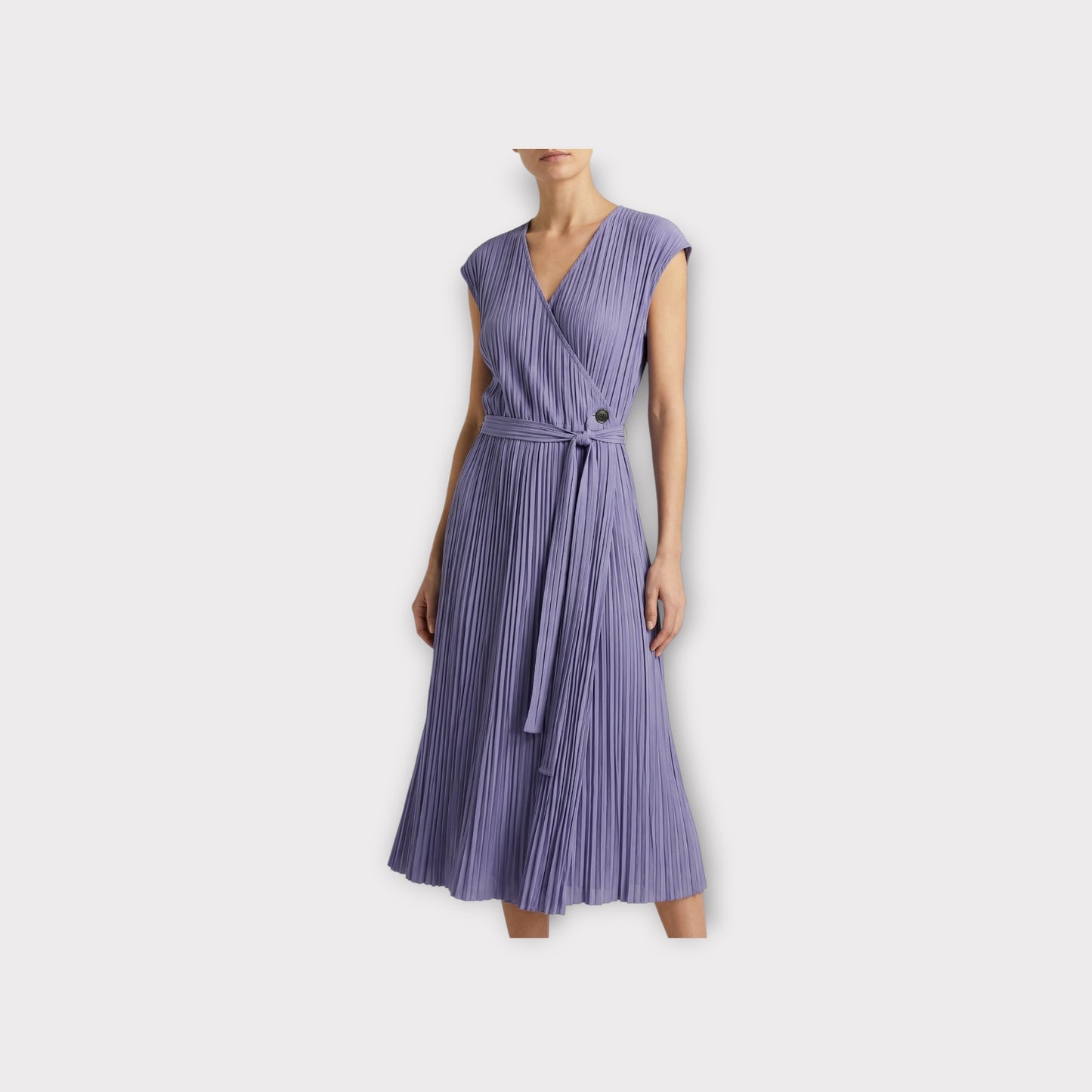 Loewe Pleated Wrap Dress