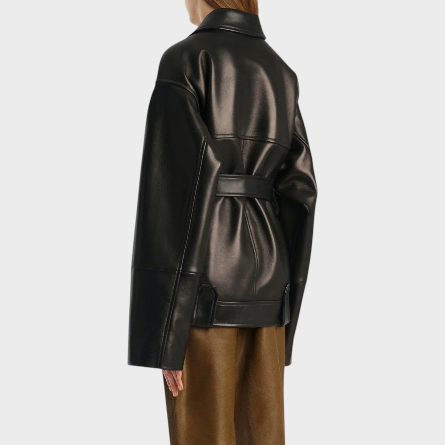 Khaite Alder Nappa Lambskin Jacket