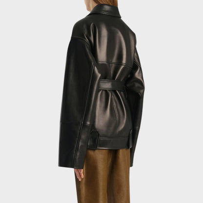 Khaite Alder Nappa Lambskin Jacket