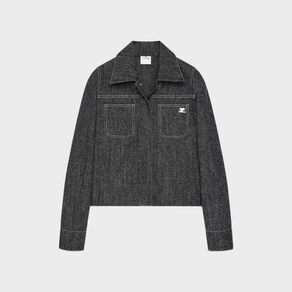 Courrèges Denim Tweed Overshirts