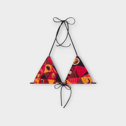 Pucci Triangle Bikini Bra