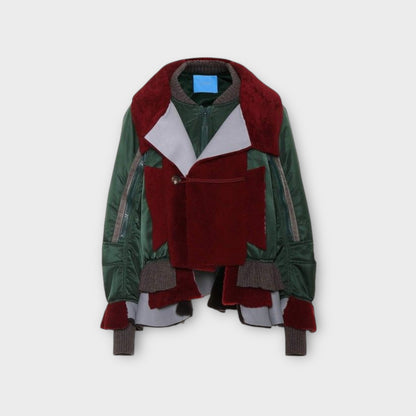 Undercover Panelled Nylon Bomber