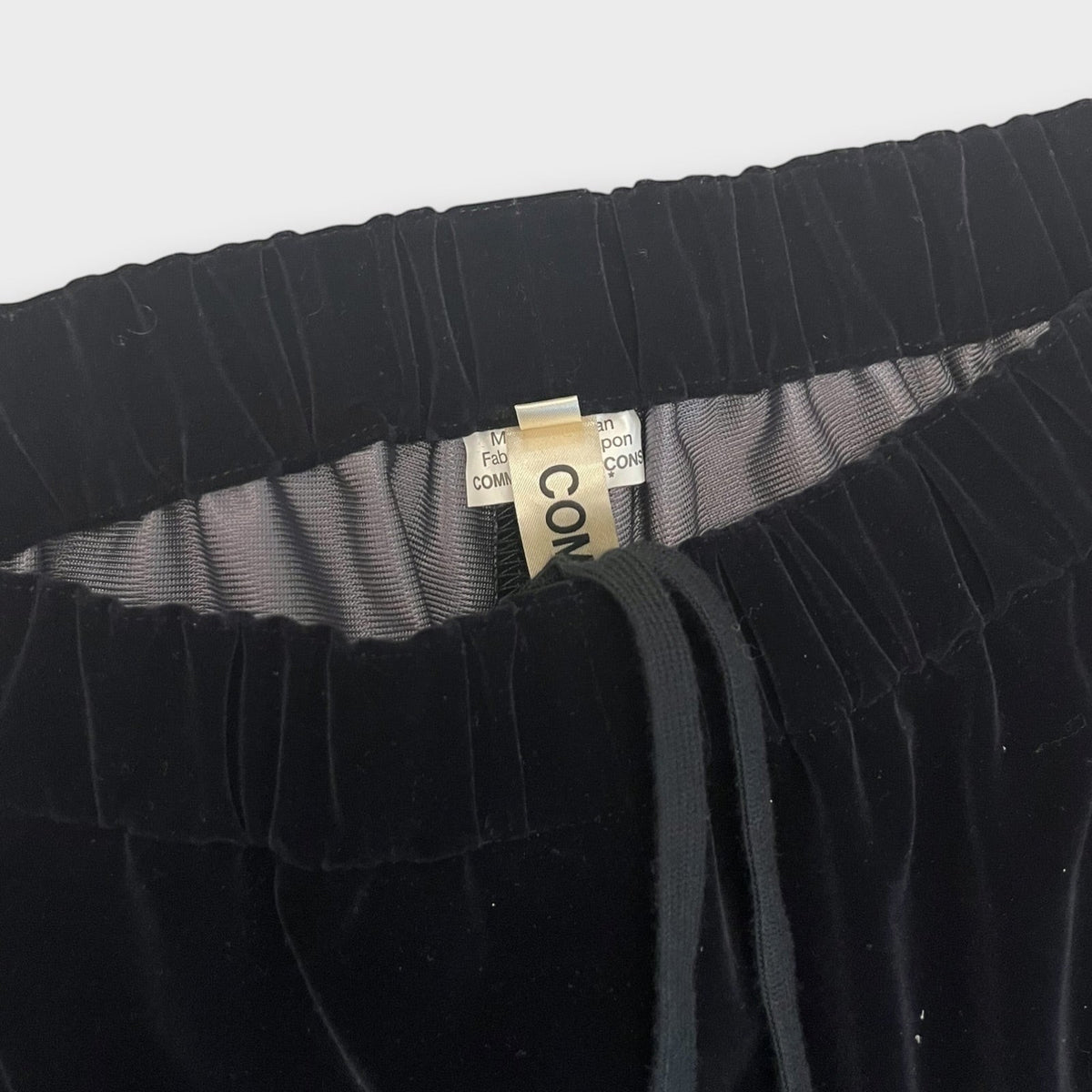 Comme des Garcons Velveteen Pants