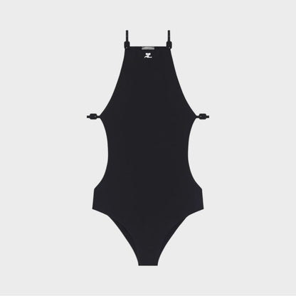 Courregès Buckle Cut Out Swimsuit
