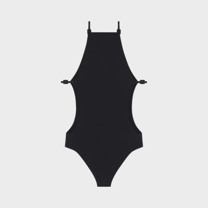 Courregès Buckle Cut Out Swimsuit