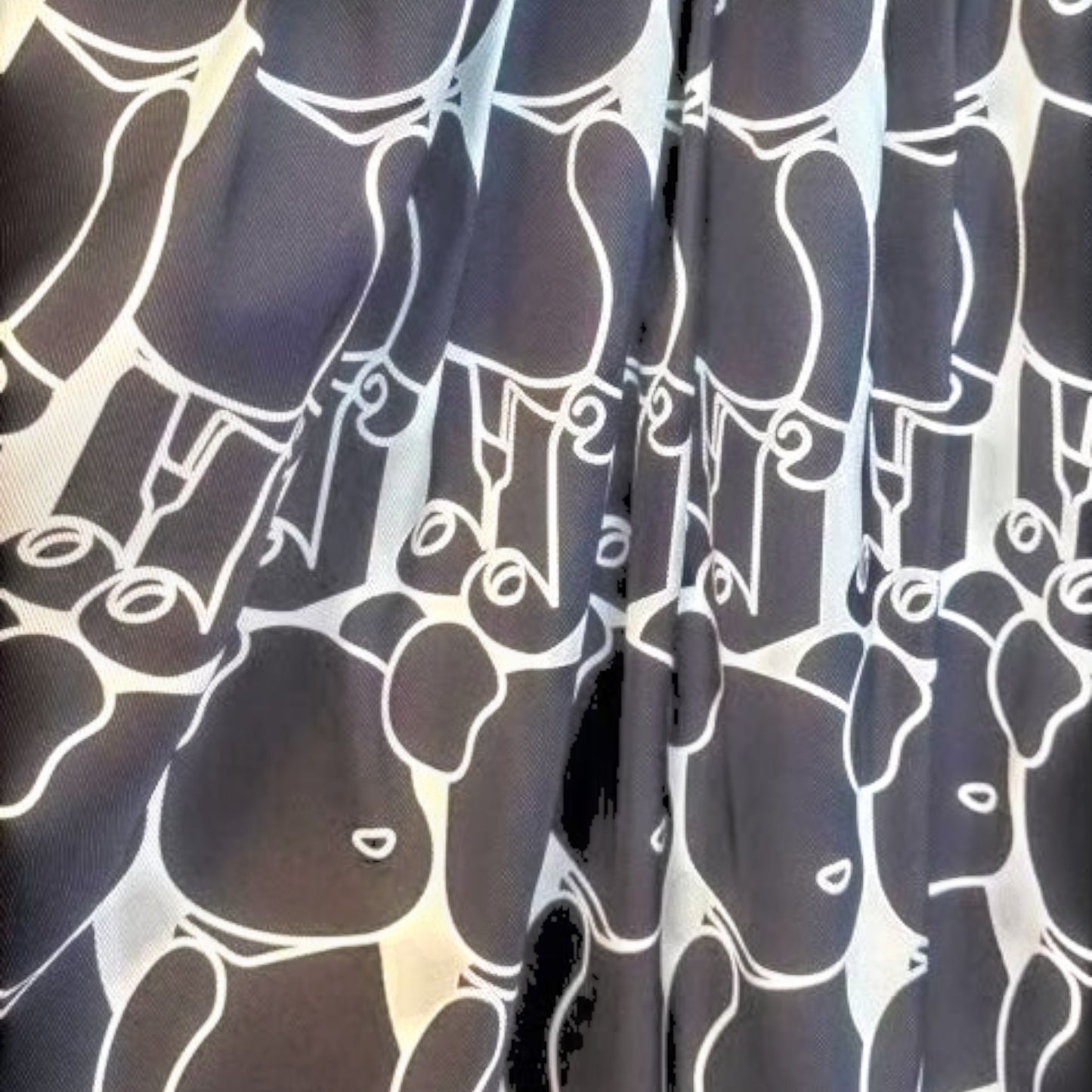 Comme des Garcons Pleated BE@RBRICK Skirt