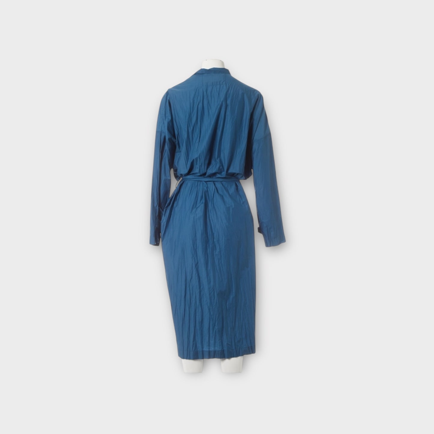 Loewe Pleated Crinkled Trench Coat
