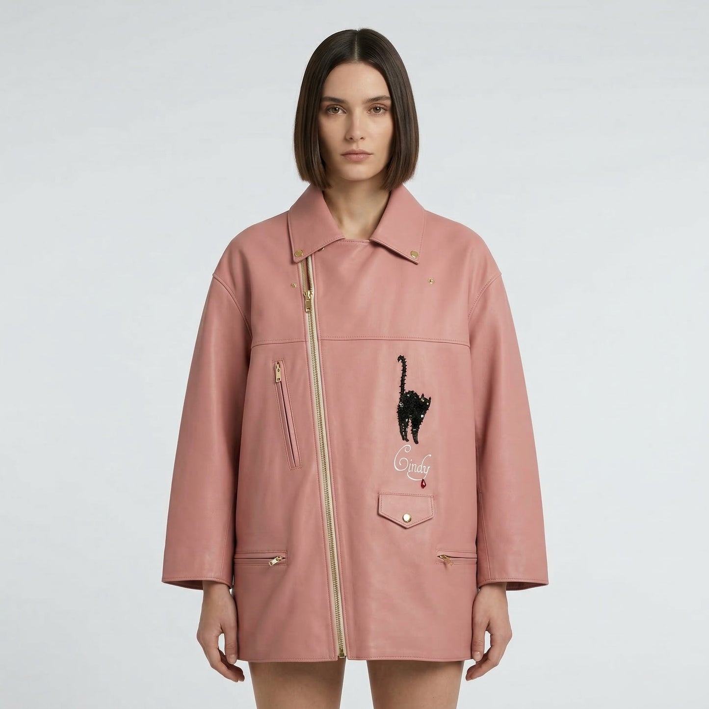Undercover Leather Coat