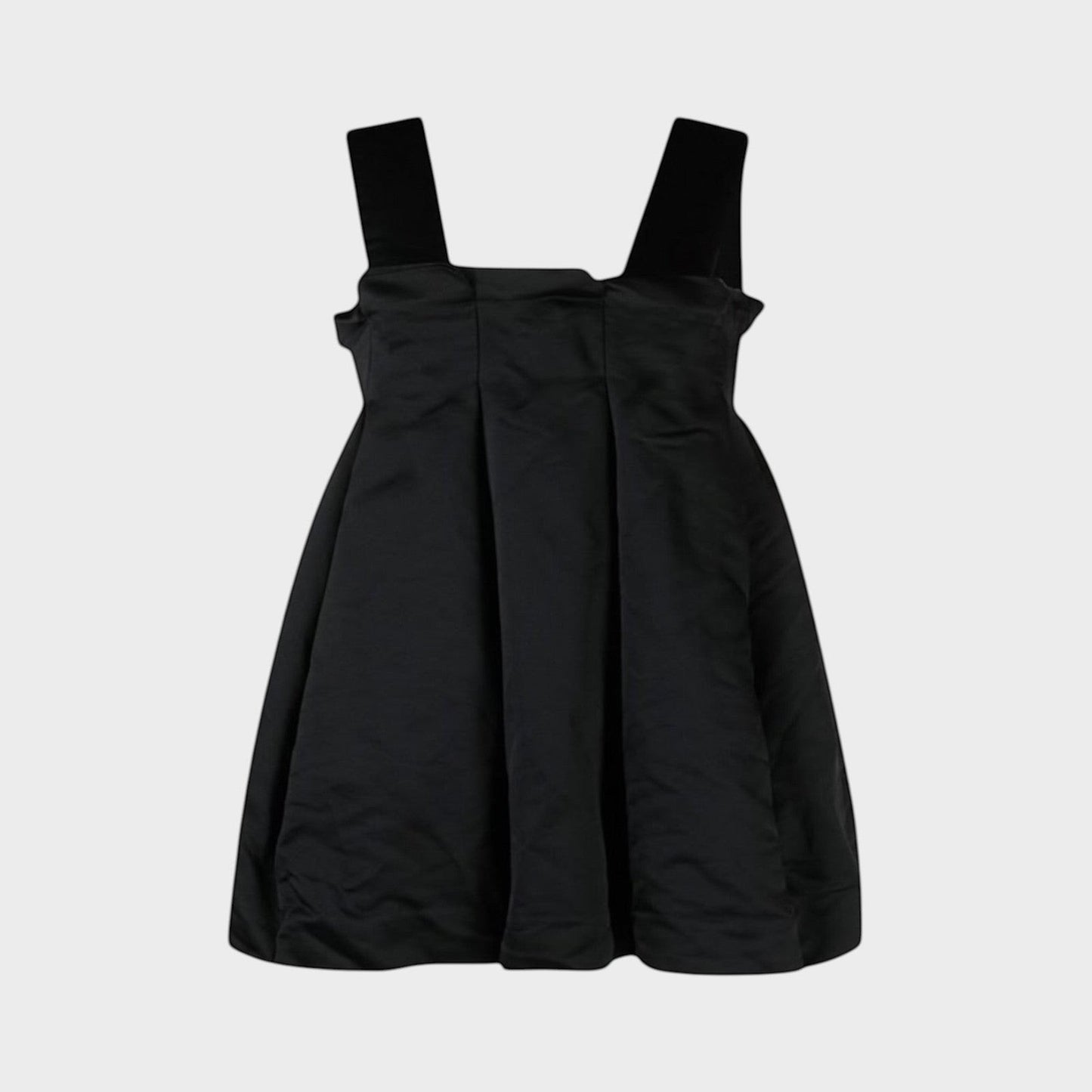 Comme des Garcons Satin Pleated Top