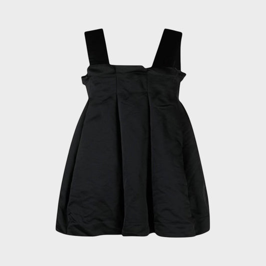 Comme des Garcons Satin Pleated Top