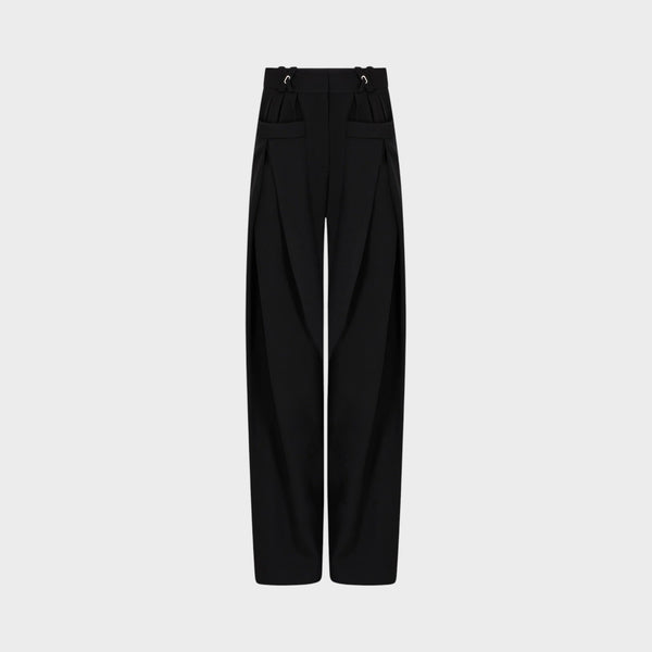 Rabanne Wool Wide Leg Trousers